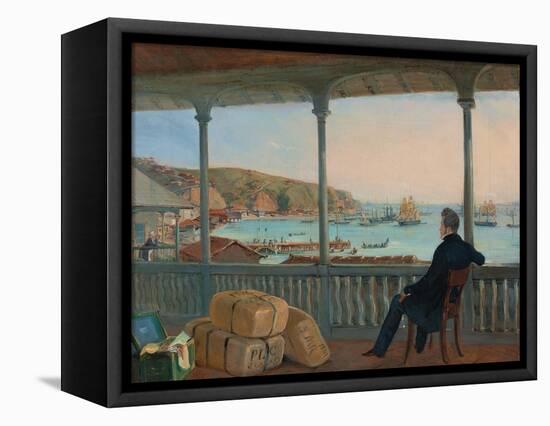 Valparaiso, 1841-Johann Moritz Rugendas-Framed Premier Image Canvas