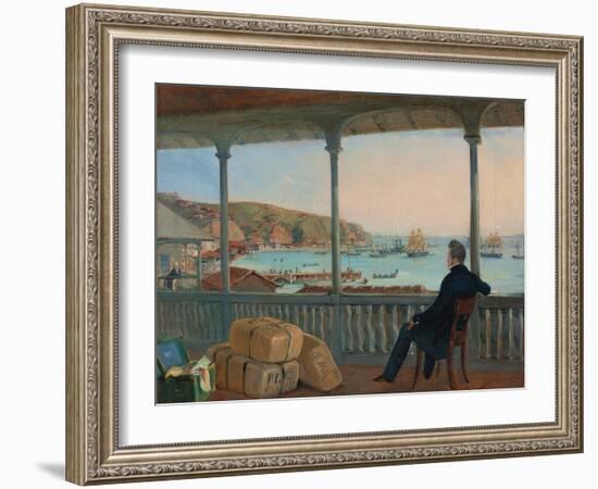 Valparaiso, 1841-Johann Moritz Rugendas-Framed Giclee Print