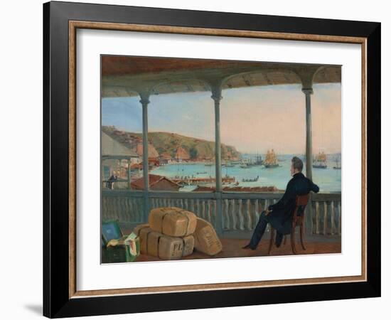 Valparaiso, 1841-Johann Moritz Rugendas-Framed Giclee Print