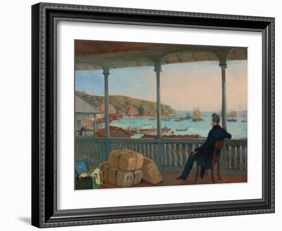 Valparaiso, 1841-Johann Moritz Rugendas-Framed Giclee Print