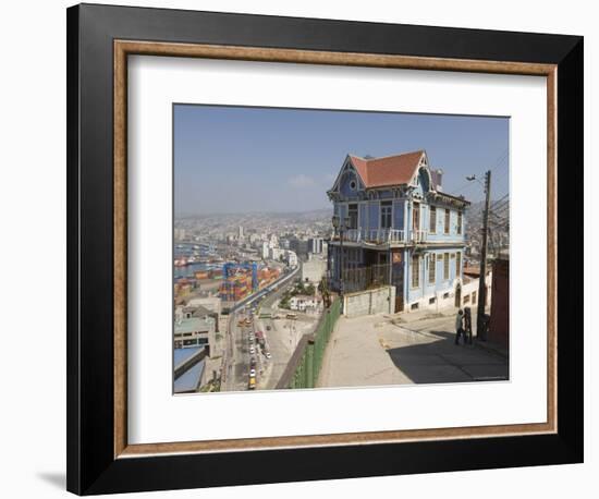 Valparaiso, Chile, South America-Michael Snell-Framed Photographic Print