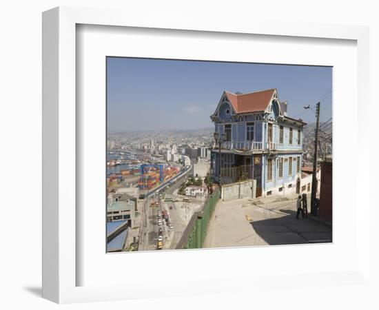 Valparaiso, Chile, South America-Michael Snell-Framed Photographic Print