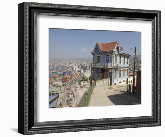 Valparaiso, Chile, South America-Michael Snell-Framed Photographic Print