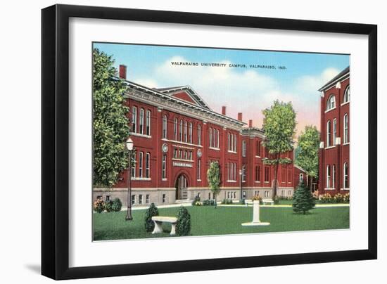 Valparaiso University Campus-null-Framed Premium Giclee Print