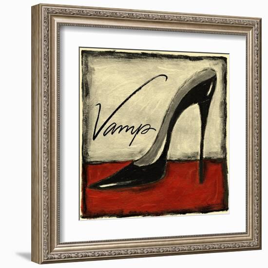 Vamp on Red-Chariklia Zarris-Framed Art Print