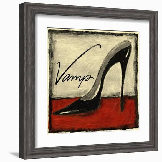 Vamp on Red-Chariklia Zarris-Framed Art Print