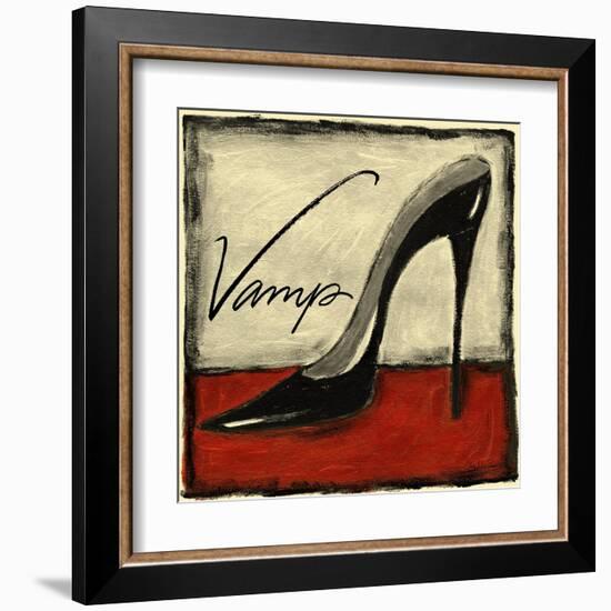 Vamp on Red-Chariklia Zarris-Framed Art Print