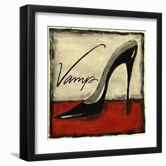 Vamp on Red-Chariklia Zarris-Framed Art Print