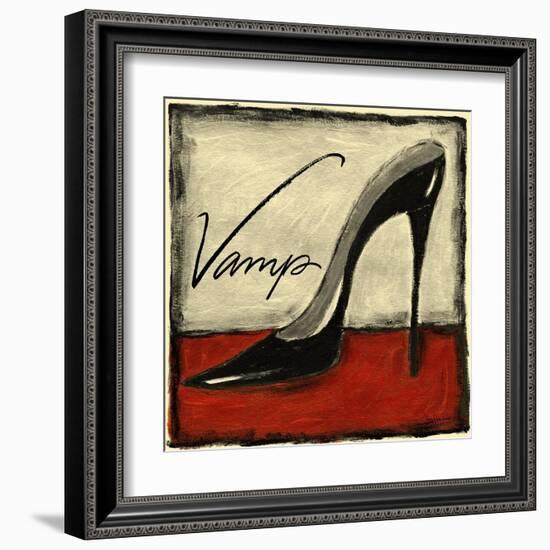 Vamp on Red-Chariklia Zarris-Framed Art Print