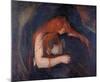 Vampire 1895-Edvard Munch-Mounted Premium Giclee Print