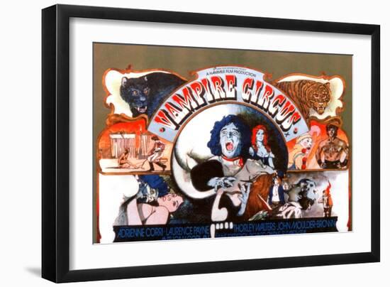 Vampire Circus, Anthony Corlan (Center), 1972-null-Framed Premium Giclee Print