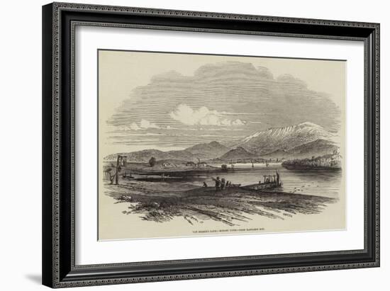 Van Diemen's Land, Hobart Town, from Kangaroo Bay-null-Framed Giclee Print