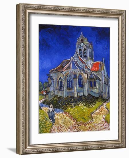 Van Gogh: Auvers, 1890-Vincent van Gogh-Framed Giclee Print