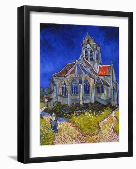 Van Gogh: Auvers, 1890-Vincent van Gogh-Framed Giclee Print