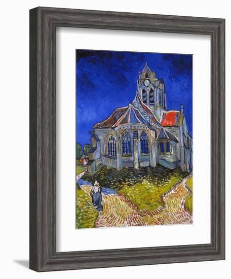 Van Gogh: Auvers, 1890-Vincent van Gogh-Framed Giclee Print