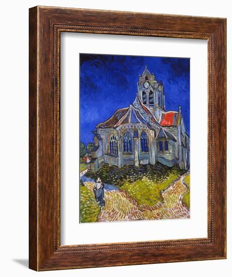 Van Gogh: Auvers, 1890-Vincent van Gogh-Framed Giclee Print