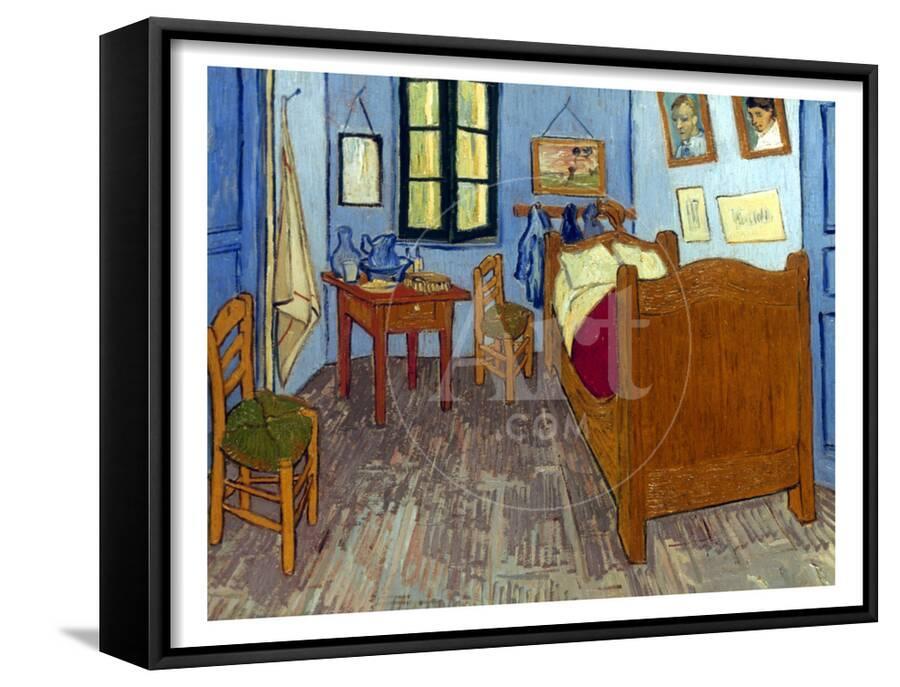 Van Gogh Bedroom 1889 Framed Art Print By Vincent Van Gogh Art Com