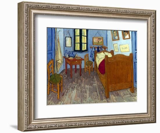 Van Gogh: Bedroom, 1889-Vincent van Gogh-Framed Giclee Print