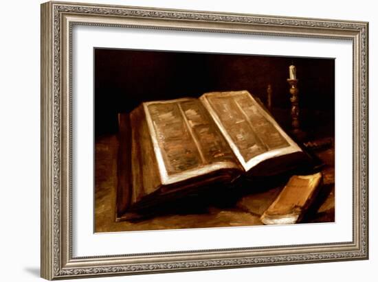 Van Gogh: Bible, 1885-Vincent van Gogh-Framed Giclee Print