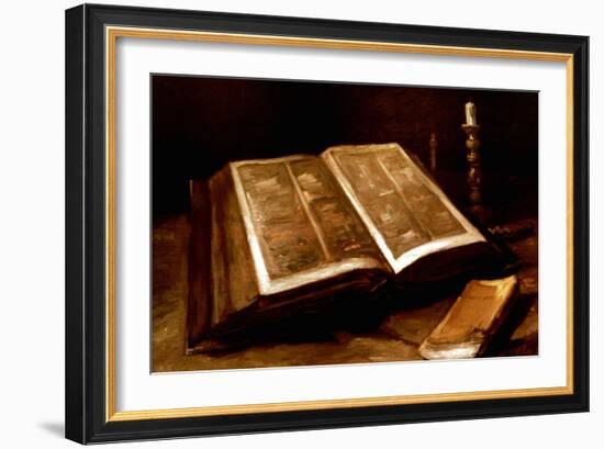 Van Gogh: Bible, 1885-Vincent van Gogh-Framed Giclee Print