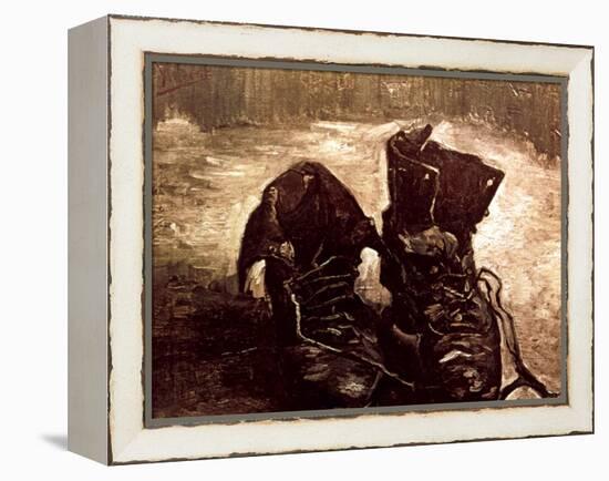 Van Gogh: Boots, 1886-Vincent van Gogh-Framed Premier Image Canvas