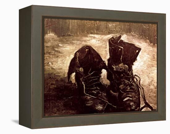 Van Gogh: Boots, 1886-Vincent van Gogh-Framed Premier Image Canvas