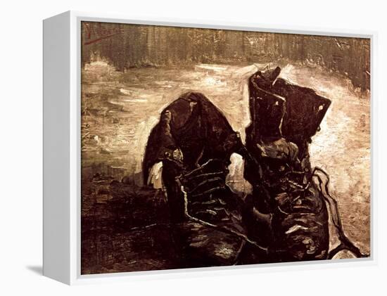 Van Gogh: Boots, 1886-Vincent van Gogh-Framed Premier Image Canvas