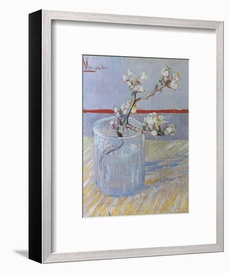 Van Gogh: Branch, 1888-Vincent van Gogh-Framed Premium Giclee Print