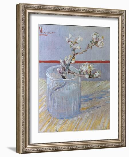 Van Gogh: Branch, 1888-Vincent van Gogh-Framed Giclee Print