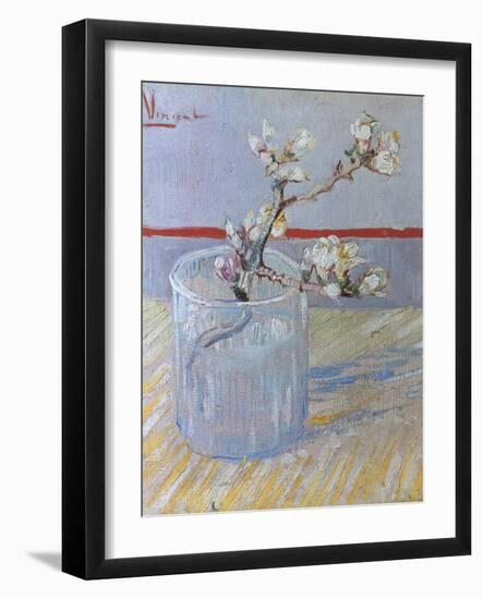 Van Gogh: Branch, 1888-Vincent van Gogh-Framed Giclee Print