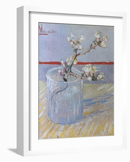 Van Gogh: Branch, 1888-Vincent van Gogh-Framed Giclee Print