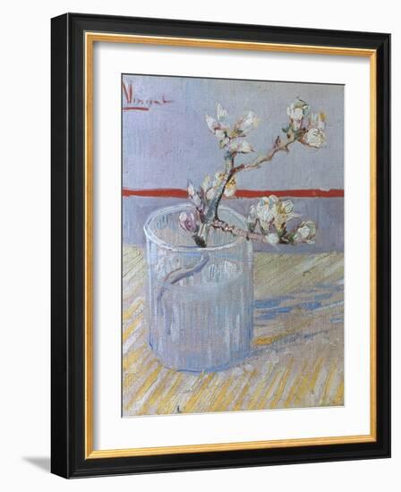 Van Gogh: Branch, 1888-Vincent van Gogh-Framed Giclee Print