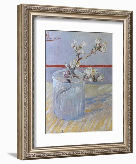 Van Gogh: Branch, 1888-Vincent van Gogh-Framed Giclee Print