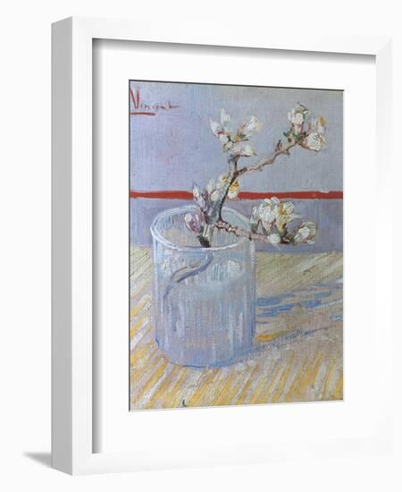 Van Gogh: Branch, 1888-Vincent van Gogh-Framed Giclee Print