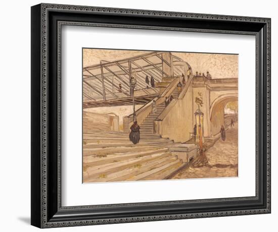 Van Gogh: Bridge, 1888-Vincent van Gogh-Framed Giclee Print