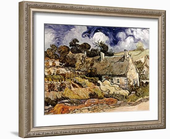 Van Gogh: Cordeville, 1890-Vincent van Gogh-Framed Giclee Print