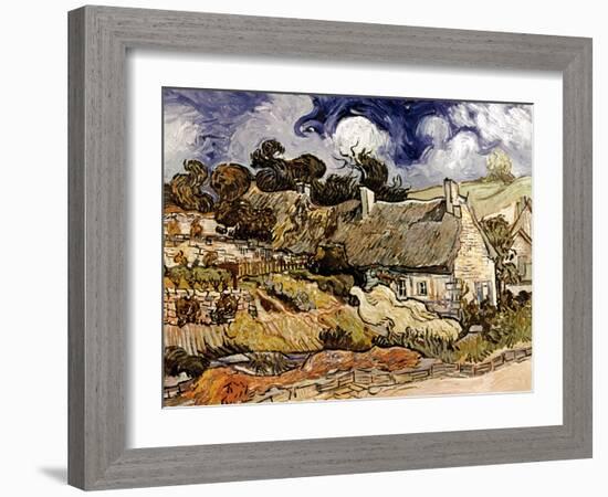 Van Gogh: Cordeville, 1890-Vincent van Gogh-Framed Giclee Print