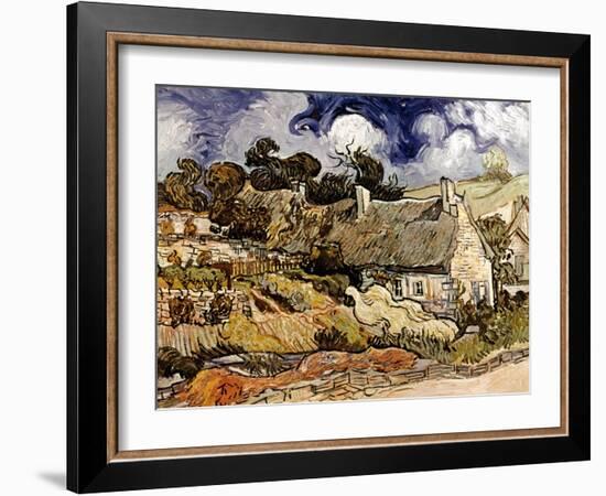 Van Gogh: Cordeville, 1890-Vincent van Gogh-Framed Giclee Print