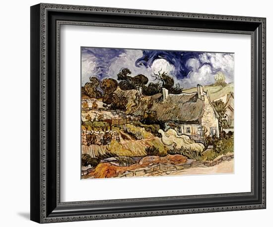 Van Gogh: Cordeville, 1890-Vincent van Gogh-Framed Giclee Print