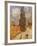 Van Gogh: Cypresses, 1889-Vincent van Gogh-Framed Giclee Print