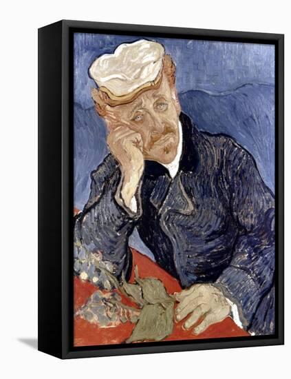 Van Gogh: Dr Gachet-Vincent van Gogh-Framed Premier Image Canvas