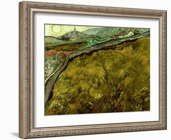 Van Gogh: Field, 1890-Vincent van Gogh-Framed Giclee Print