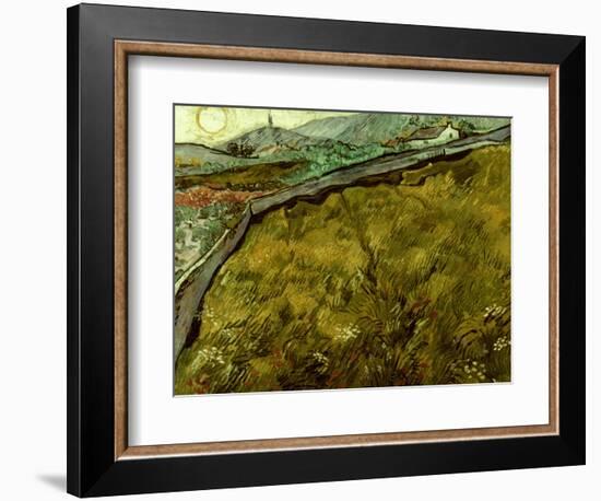 Van Gogh: Field, 1890-Vincent van Gogh-Framed Giclee Print