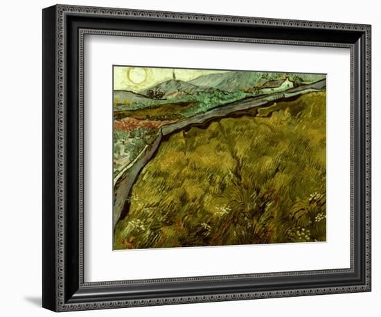 Van Gogh: Field, 1890-Vincent van Gogh-Framed Giclee Print