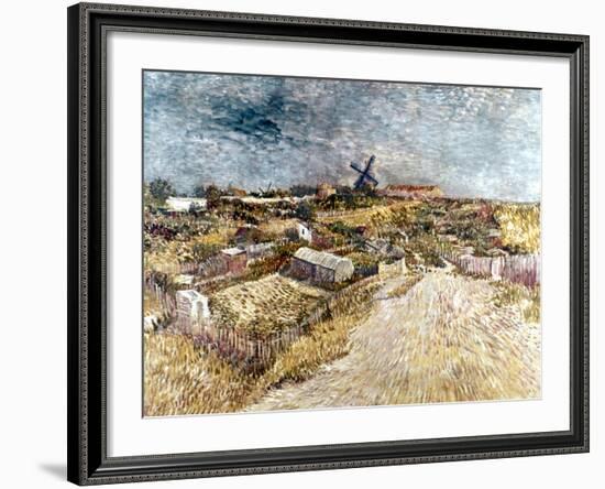 Van Gogh: Gardens, 1887-Vincent van Gogh-Framed Giclee Print