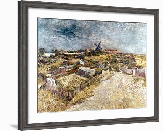 Van Gogh: Gardens, 1887-Vincent van Gogh-Framed Giclee Print