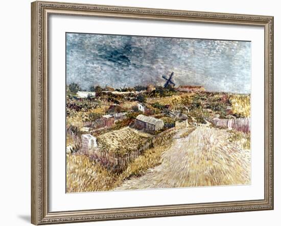 Van Gogh: Gardens, 1887-Vincent van Gogh-Framed Giclee Print