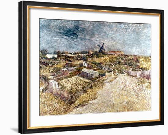 Van Gogh: Gardens, 1887-Vincent van Gogh-Framed Giclee Print