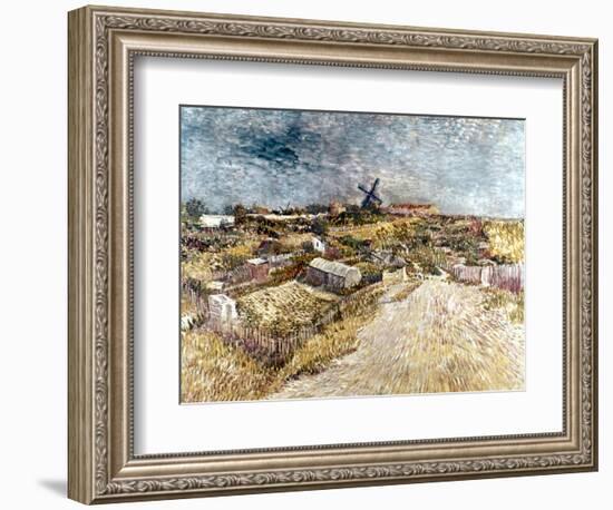 Van Gogh: Gardens, 1887-Vincent van Gogh-Framed Giclee Print