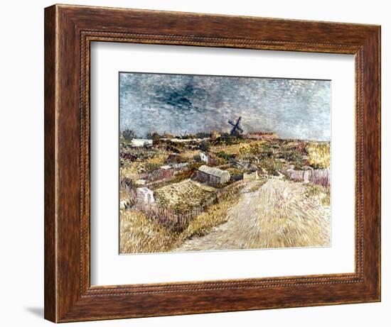 Van Gogh: Gardens, 1887-Vincent van Gogh-Framed Giclee Print